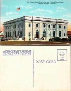 United States Post Office and Federal Court, Colorado Springs, Colo. (17859
