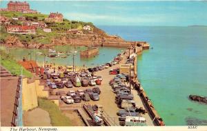 B88178 the harbour newquay car voiture  uk  14x9cm