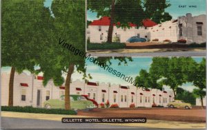 Gillette Motel Gillette Wyoming Postcard PC355