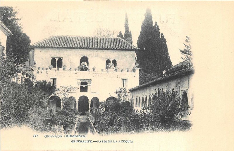 Lot102 granada spain generalife patio de la acequia