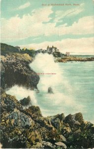 MA, Marblehead Neck, Massachusetts, Surf, Thomson's Studio No. C12690