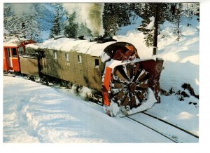 Rhaetian Railway Train, , 1975, Snow Plow