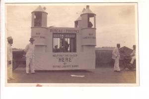 Real Photo, Mock Jail, Put the Kaiser Here, Buy Liberty Bonds, WW1