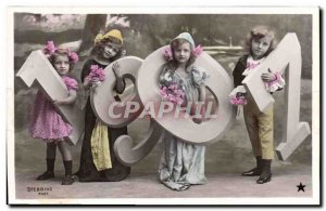 Old Postcard Fantasy Children Year 1907
