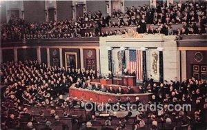 US Congress in Session Washington DC Political Unused 