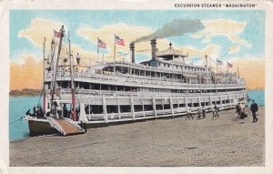Excursion Steamer Washington, 1900-1910s