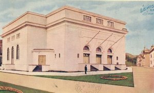 USA Festival Hall Lewis Clark Exposition Portland Oregon Vintage Postcard 07.72 