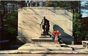 National Memorial Unknown Soldiers Vintage Postcard Standard View Card