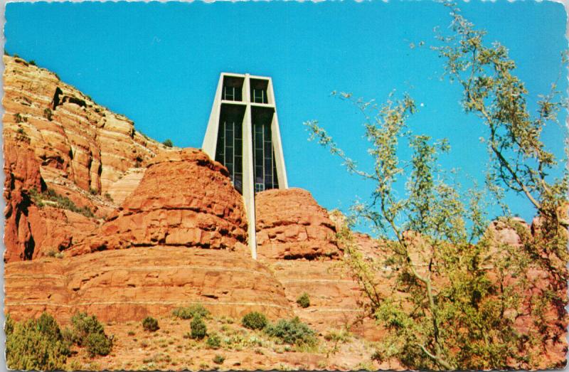 Chapel Of The Holy Cross Sedona Arizona AZ UNUSED Vintage Postcard D92