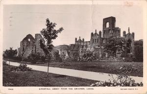 uk12696 kirkstall abbey from the grounds leeds real photo  uk