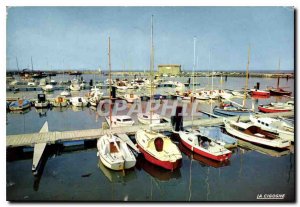 Postcard Modern Noirmoutier Vendee The Herbaudiere the Marina