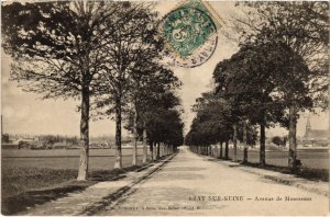 CPA Bray sur Seine Avenue de Mousseaux (1310395)