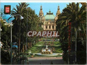 Modern Postcard Monte Carlo Casino and Gardens