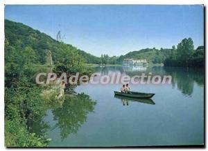 Postcard Modern CHANTONNAY Lac du Moulin Neuf and Hotel