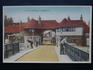 Kent SANDWICH The Barbican Without c1920's Postcard by Dennis