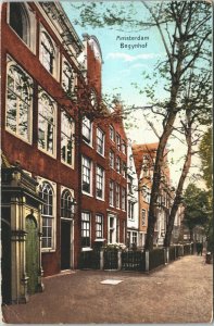 Netherlands Amsterdam Begijnhof Vintage Postcard 04.08