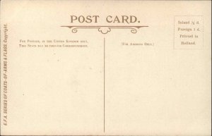 Scotland Scottish Flag Lion c1910 Vintage Postcard