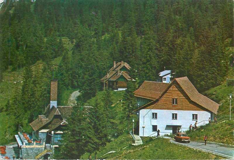 Romania Fantanele jud Cluj holiday retreat picturesque area villas Postcard