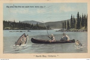 NORTH BAY , Ontario , Canada , 1939 ; The Type of Fish we catch here everyday