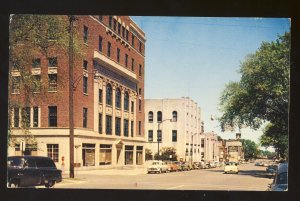 Jackson, Michigan/MI Postcard, Jackson County Building, 1950's Cars