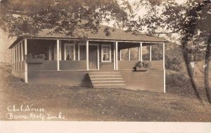 Barre Golf Links Club House Real Photo Vintage Postcard JE359866