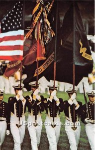 Color Guard, United States Naval Academy in Annapolis, Maryland