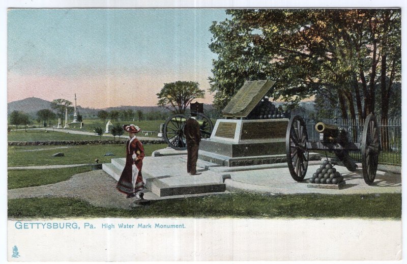 Gettysburg, Pa., High Water Mark Monument - Tuck