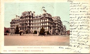 Washington D C State War and Navy Building 1905 Detroit Publishing