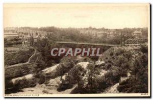 Britain Old Postcard Alum Chine Bournemouth