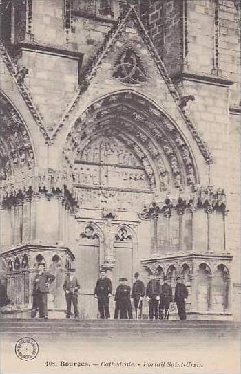 France Bourges Cathedrale Portail Saint-Ursin