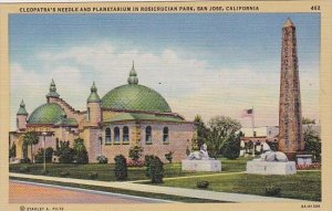 California San Jose Cleopatras Needle And Planetarium In Rosicrucian Park