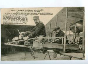 205515 FRANCE AVIATION Farman airplane pilot MAILFERT #1613