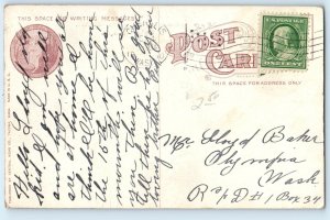 1910 Seattle Washington Postcard Palace Agriculture Foreign Building Exposition