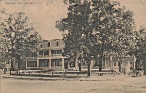 Sewanee Tennessee TN~Sewanee Inn-People on Porch~1910 Photo POSTCARD