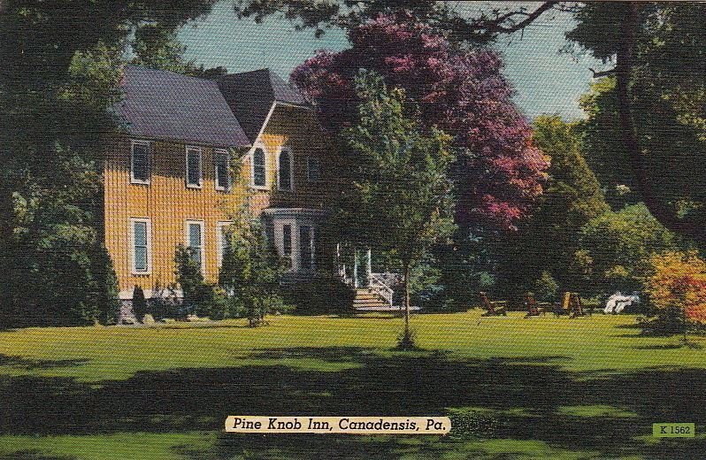 Postcard Pine Knob Inn Canadensis PA