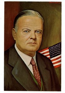 U. S. President - Herbert Hoover   Artist: Morris Katz