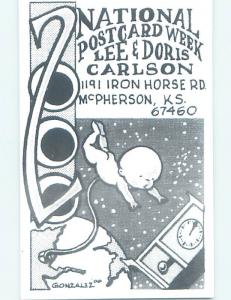 modern POSTCARD SHOW Mcpherson Kansas KS H9662-12