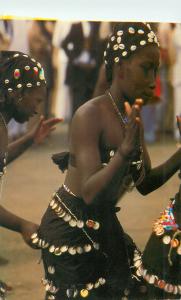 African folklore village dance 1978 Brazzaville
