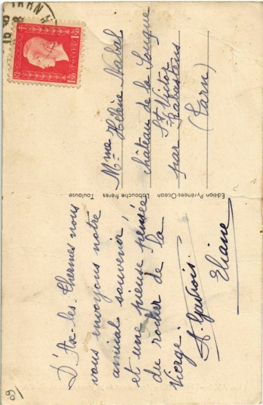 CPA Ax les Thermes- Monument de la Vierge FRANCE (1029917)