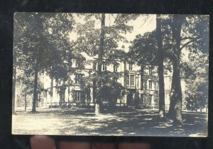 RPPC GAMBIER OHIO THEOLOGICAL SEMINARY UNIVERSITY REAL PHOTO POSTCARD