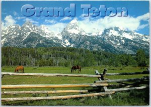 CONTINENTAL SIZE SIGHTS SCENES & SPECTACLES OF GRAND TETON NATIONAL PARK #2