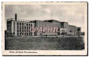 Postcard Old Krankenhaus Furth