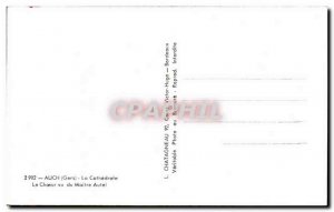 Modern Postcard Auch The Cathedral Choir Seen From The Altar