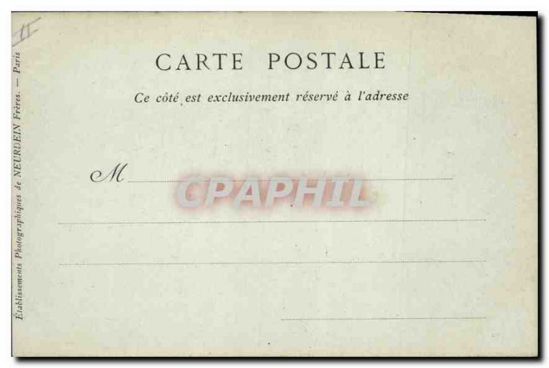 Postcard Old Lyon Prefecture