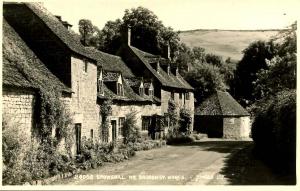 UK - England. Snowshill near Broadway, Worcestershire - RPPC