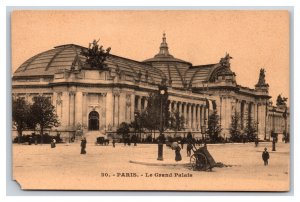 La Grand Palais Palace Paris France UNP DB Postcard S17