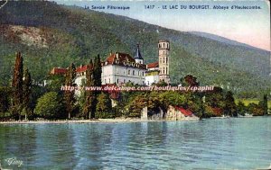 Lake Bourget Old Postcard View of hotels and Excelsior Splendide Royal