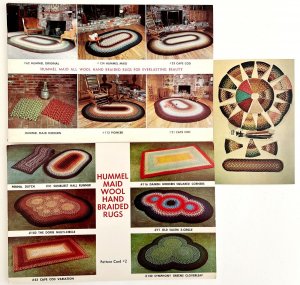 1960s Hummel Maid DIY Rug Ephemera Postcards Order Form Lot Of 5 Vintage DWB5