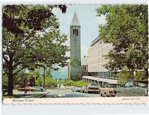 Postcard McGraw Tower Cornell University Ithaca New York USA