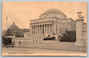 Columbia University  New York    Postcard